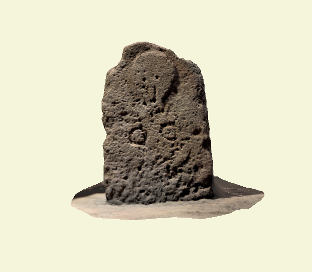 Stone carving 3D model